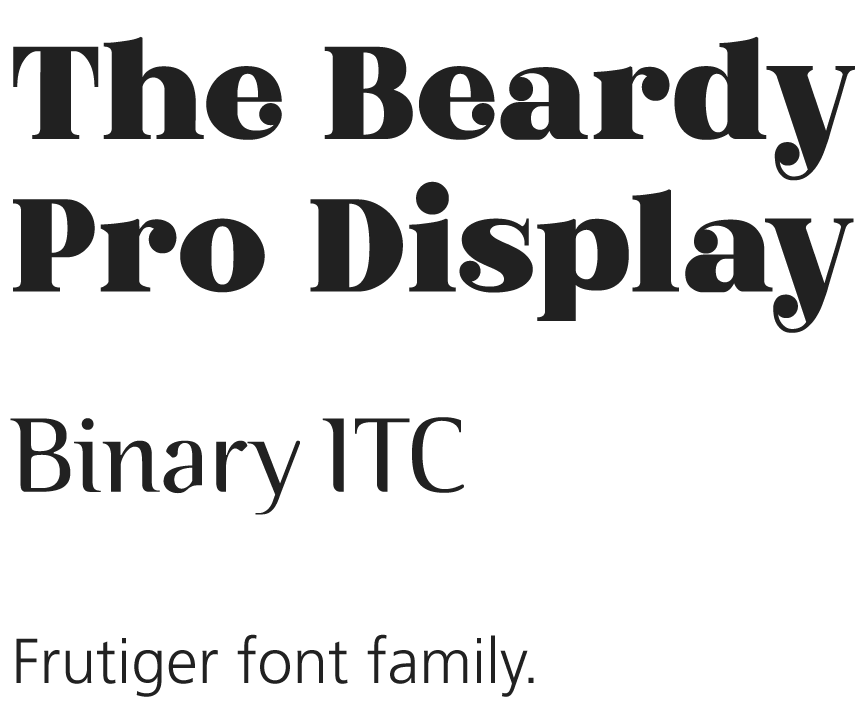 Brand Font Hierarchy